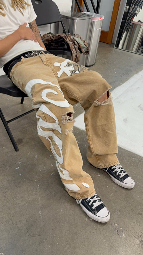 Caprì Leather jeans